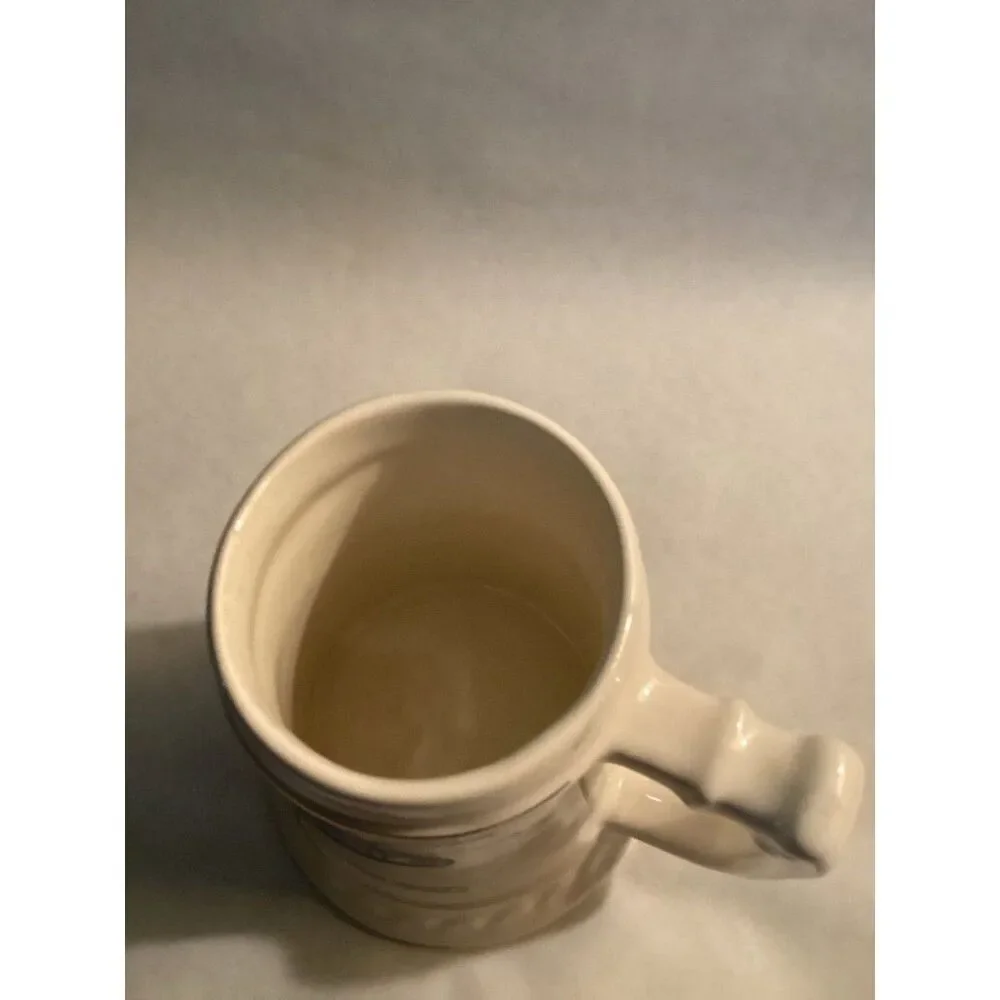 Mug Vintage  USMC Ceramic Steins Mug US Marine Corps Helicopter Train USA